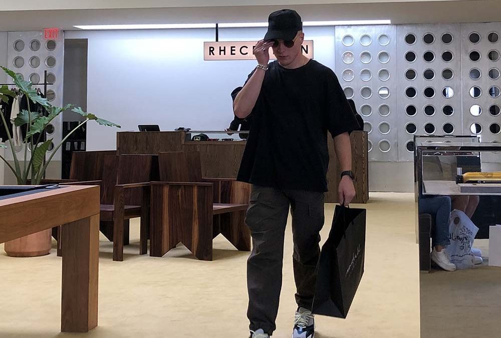 Jacob Price auf dem Weg in die REHA 